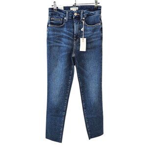 Good American Good Legs Cigarette Jeans, Mid Rise, Skinny Fit, Ankle, Size 4 NWT